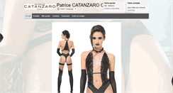 Desktop Screenshot of patricecatanzaroofficial.com